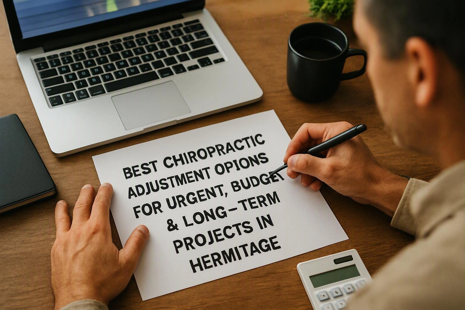 Chiropractic Adjustment Options for Urgent, Budget & Long-Term Projects in Hermitage