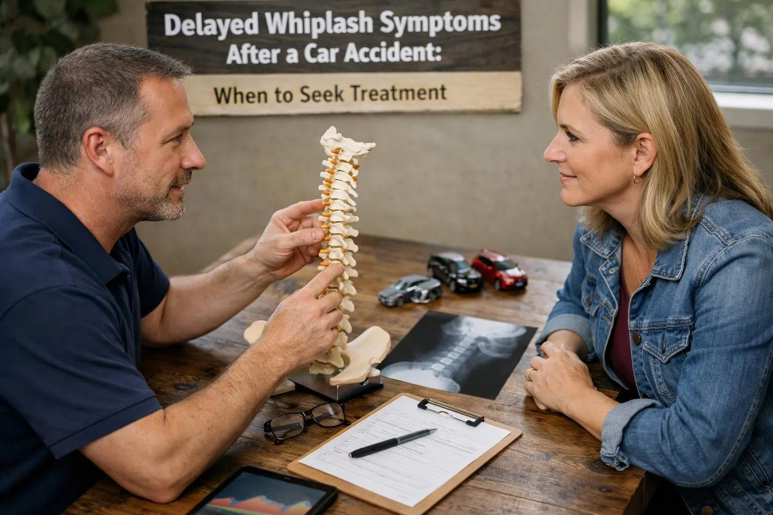Delayed Whiplash Symptoms After a Car Accident: When to Seek Treatment