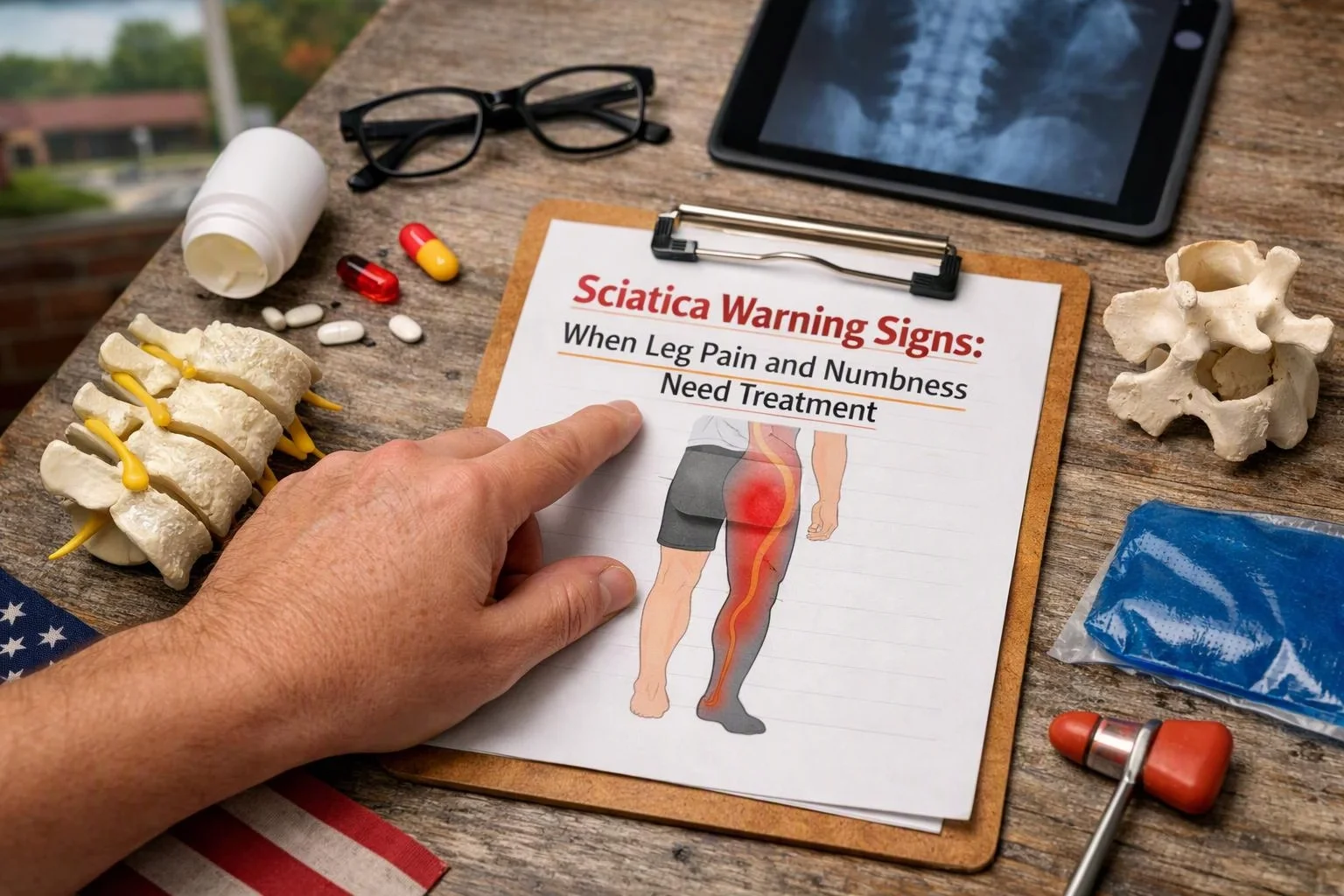 Sciatica Warning Signs: When Leg Pain and Numbness Need Treatment