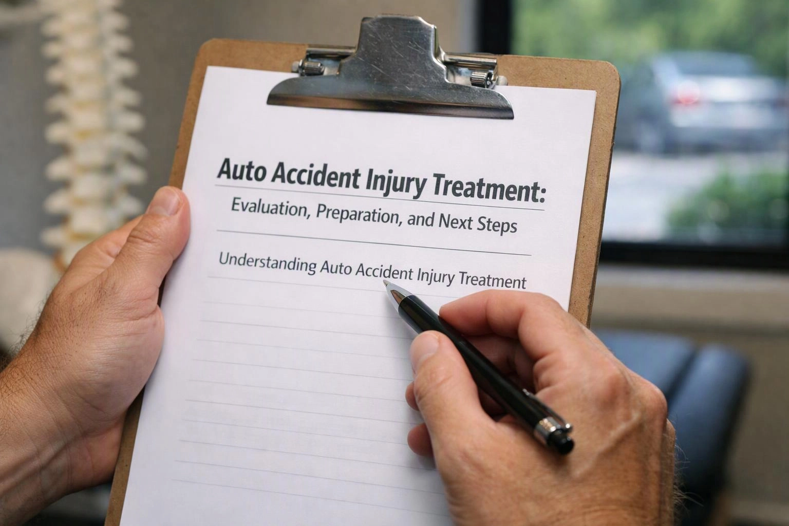 Auto Accident Injury Treatment: Evaluation, Preparation, and Next Steps