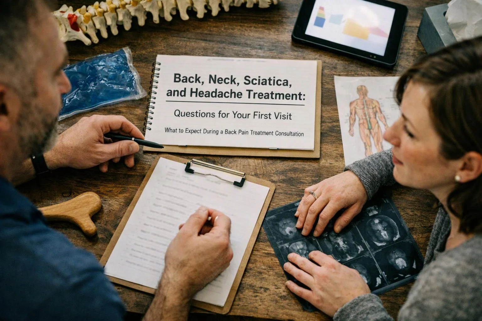 Back, Neck, Sciatica, and Headache Treatment: Questions for Your First Visit