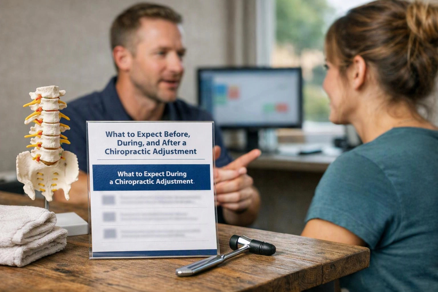What to Expect Before, During, and After a Chiropractic Adjustment