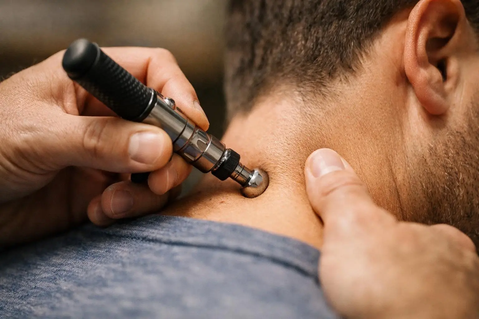 Adjustment in Chiropractor: Adjustment is a precise, controlled force applied by a licensed chiropractor to—visual guide
