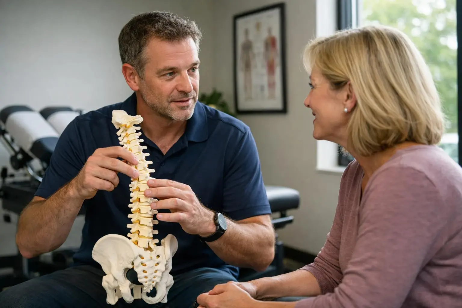 How Adjustment applies to Chiropractor services in Hermitage, United States—practical illustration