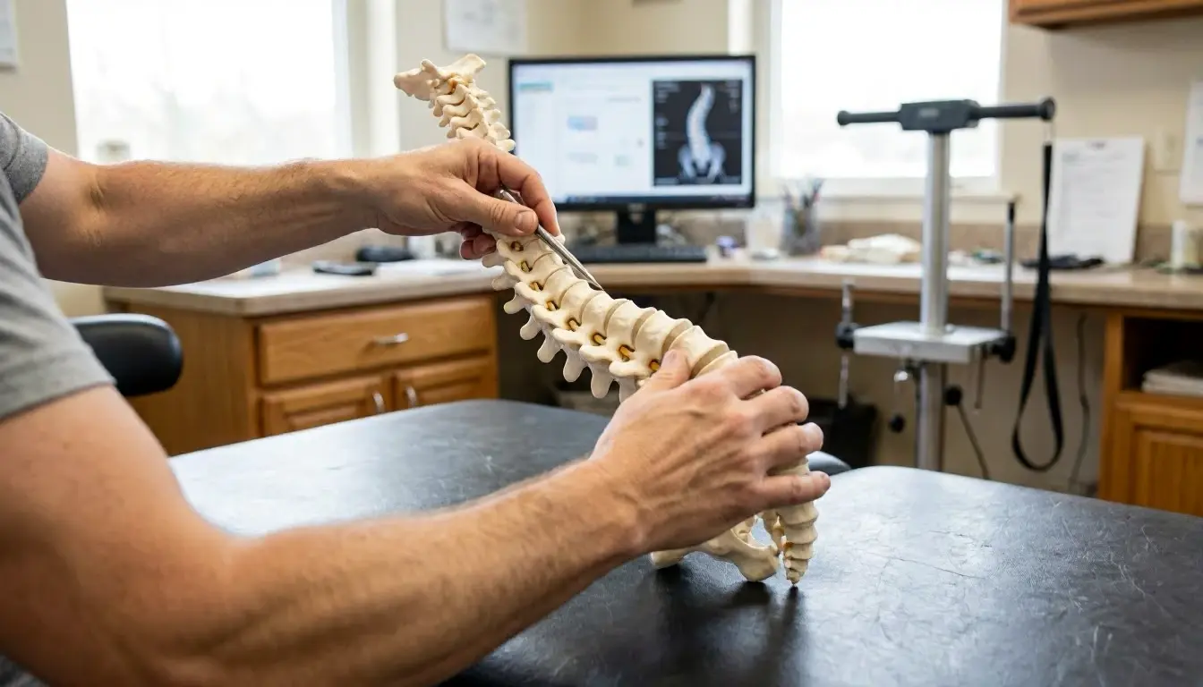 Chiropractic Scoliosis Treatment in Chiropractor: Chiropractic Scoliosis Treatment is a non-surgical approach that uses sp...