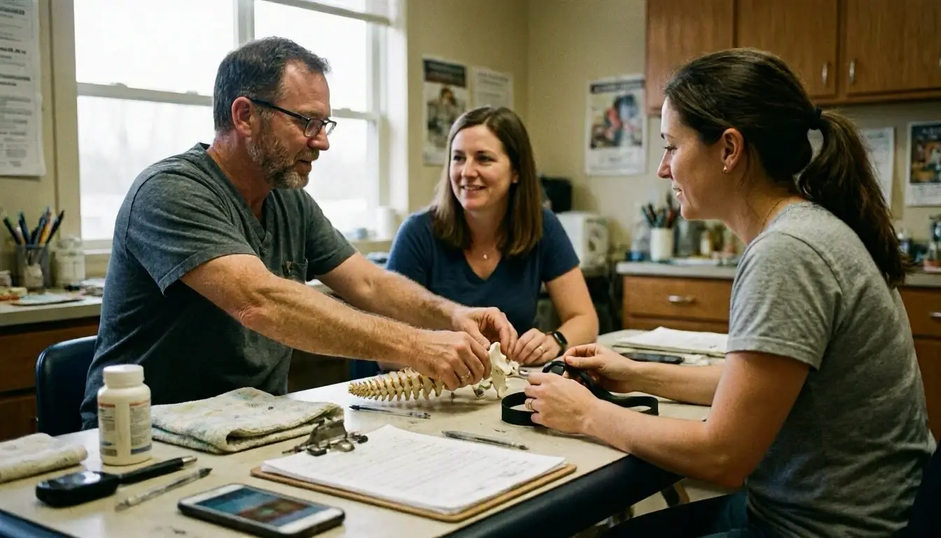 How Chiropractic Scoliosis Treatment applies to Chiropractor services in Hermitage, United States—practical illustration