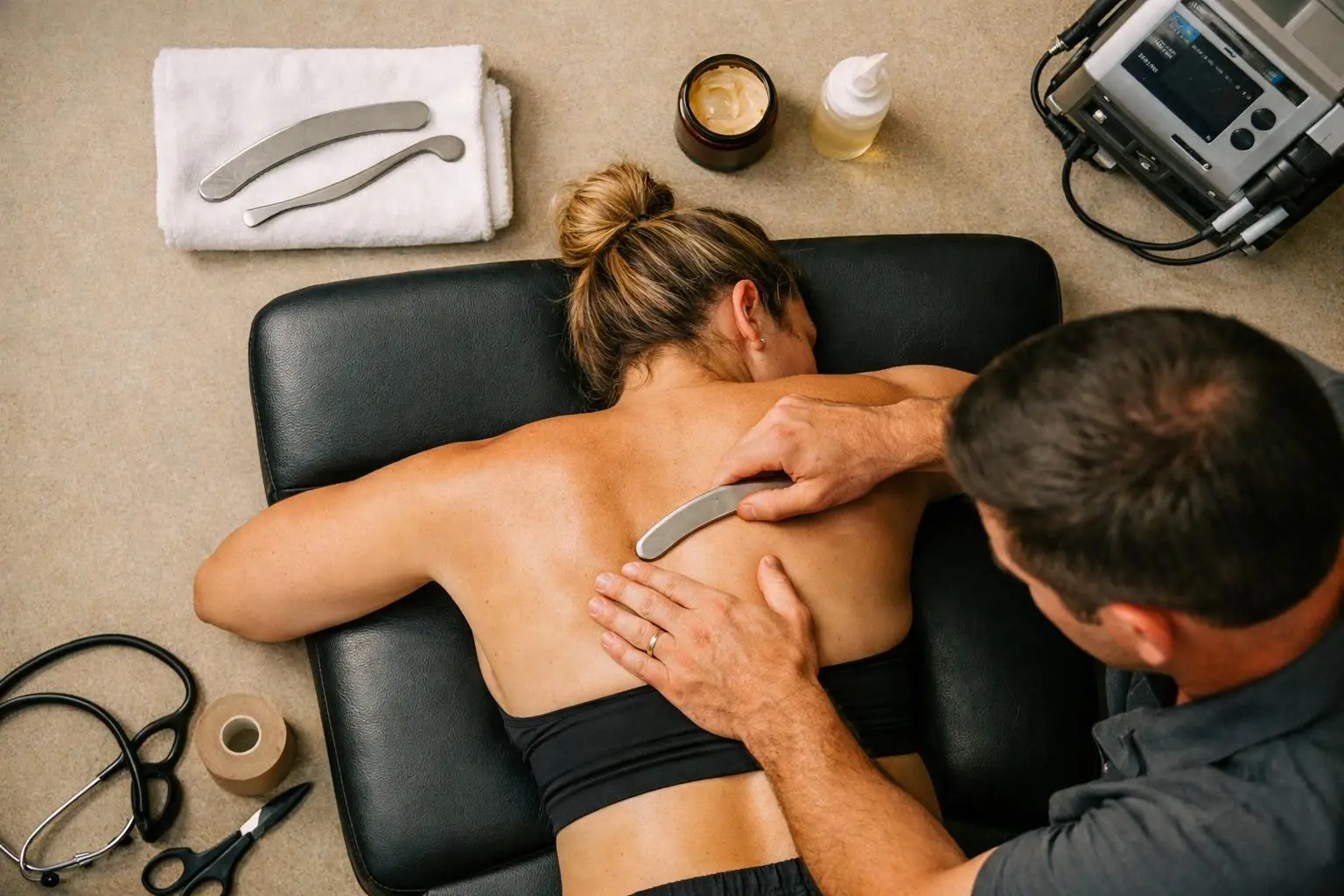 How Graston Technique applies to Chiropractor services in Hermitage, United States—practical illustration