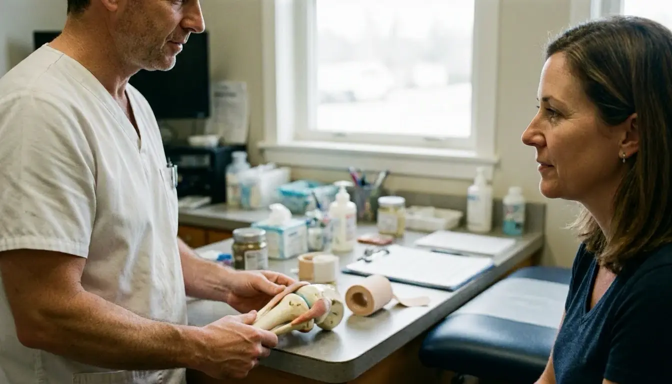 Ligament Injury in Chiropractor: Ligament Injury is damage to the tough, fibrous bands that connect bones—visual guide