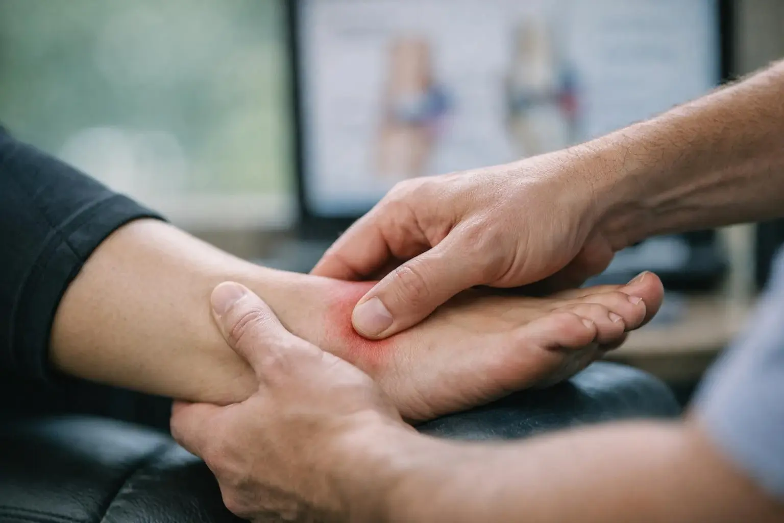 How Ligament Sprain applies to Chiropractor services in Hermitage, United States—practical illustration