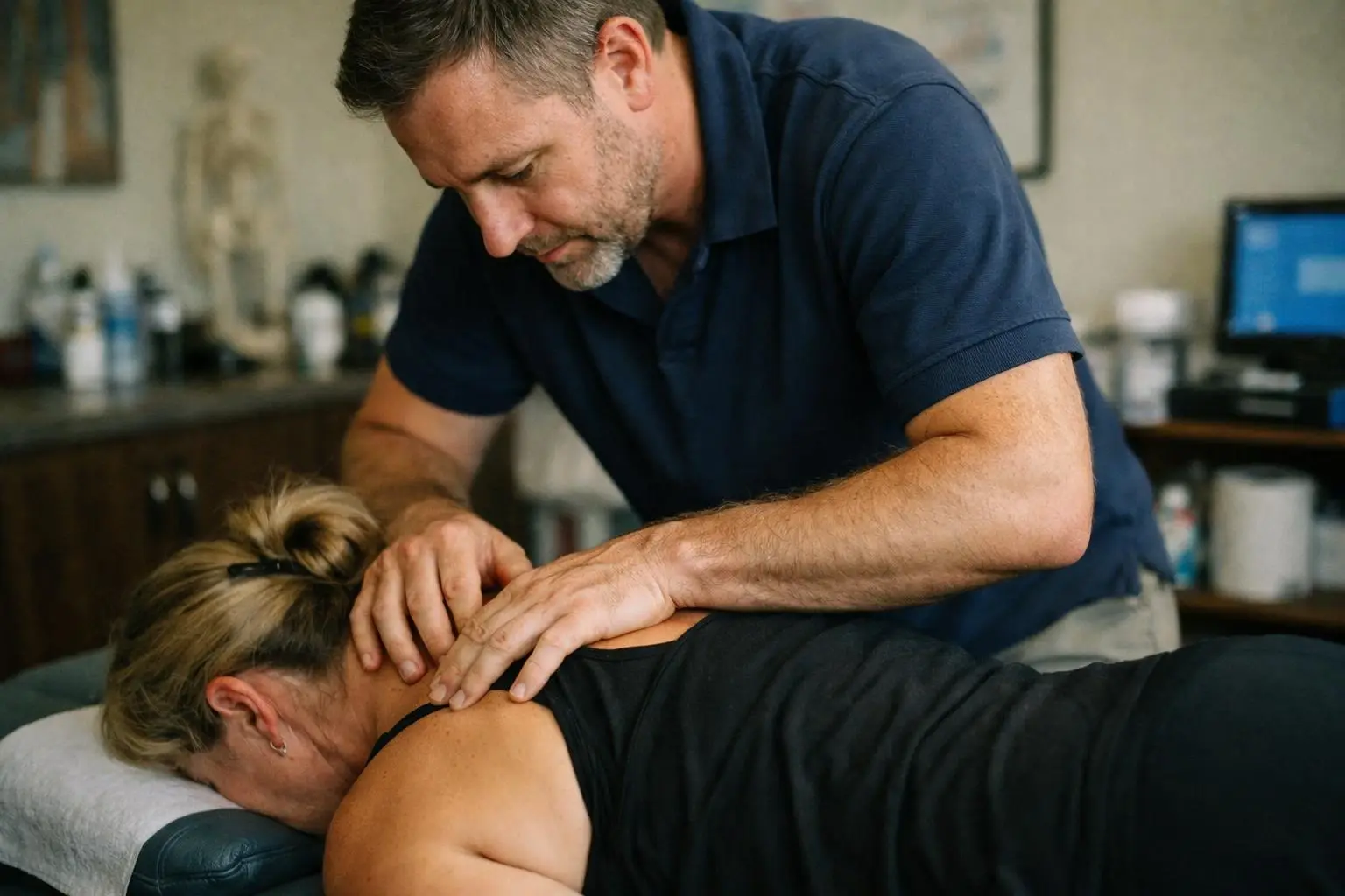 Myofascial Release in Chiropractor: Myofascial Release is a hands-on therapy technique that applies gentle, sustained pres...