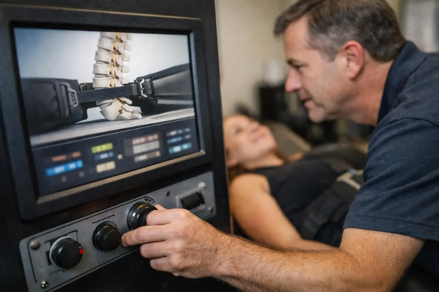 Spinal Decompression in Chiropractor: Spinal Decompression is a non-surgical treatment designed to relieve pressure on the...