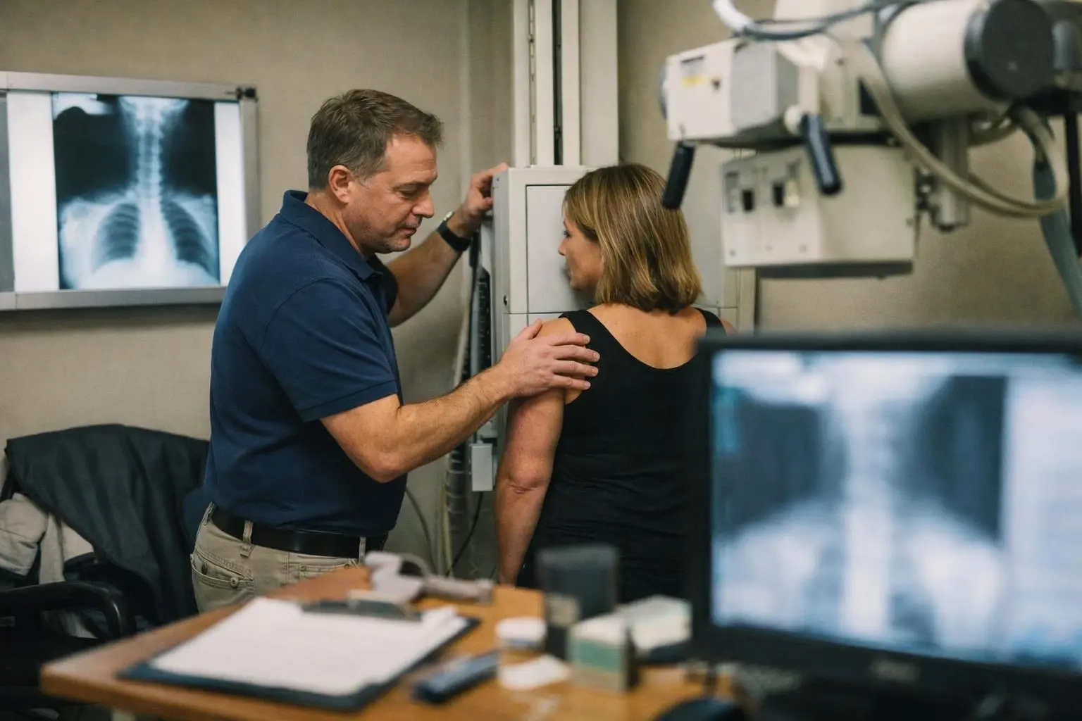 X-Ray Imaging in Chiropractor: X-Ray Imaging is a quick, painless medical test that uses a small—visual guide
