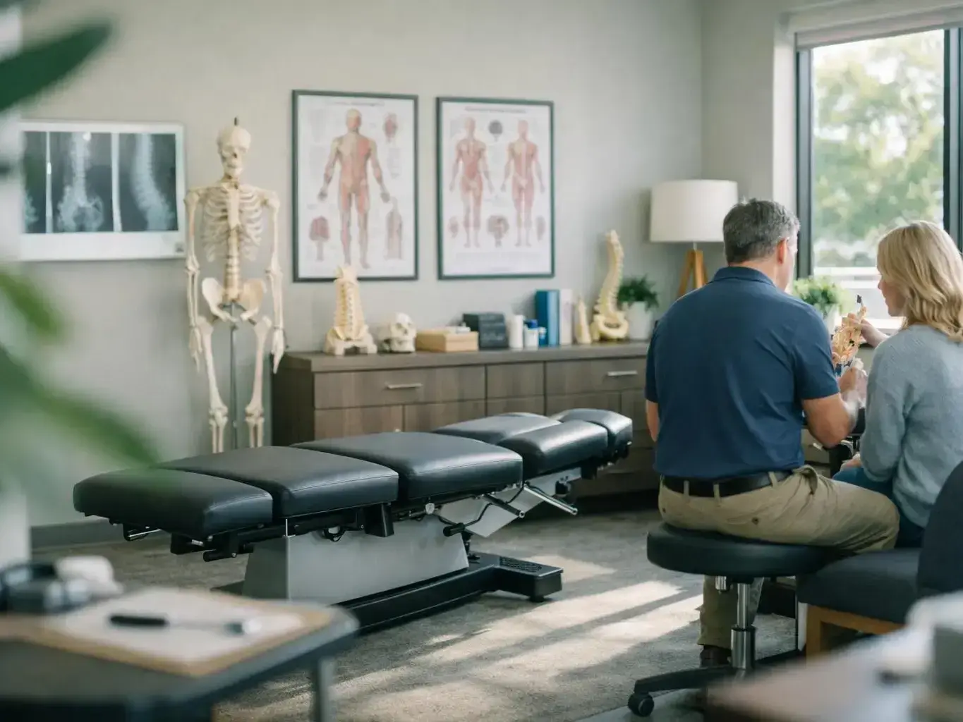 Injury Chiropractor Consultation in Nashville, TN — in action